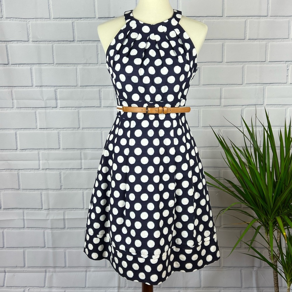 Eliza J Polka Dot Dress